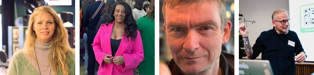 May Lene Karlsen, Zebib Bredesen, Morten Holst og Kjell-Vidar Åhman Teig
