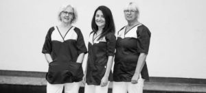 Dentist Rosa Ansari with colleagues