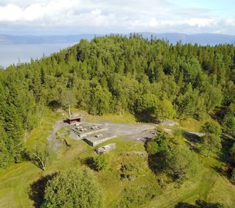 Dronefoto, Holstvollen