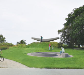 Flytende Flyvende fra Leiv Erikssons vei