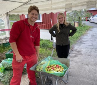 to på safteri-mottak