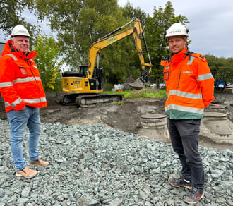Ove Vevang og Petter Hauge Johansen